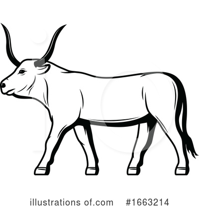 Buffalo Clipart #1663214 by Vector Tradition SM