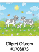 Cow Clipart #1708873 by Alex Bannykh