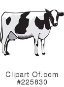 Cow Clipart #225830 by David Rey