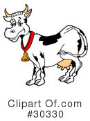 Cow Clipart #30330 by LaffToon