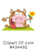 Cow Clipart #434492 by Hit Toon