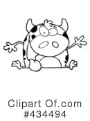 Cow Clipart #434494 by Hit Toon