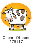 Cow Clipart #78117 by Qiun