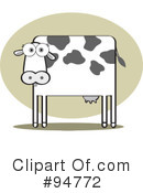 Cow Clipart #94772 by Qiun