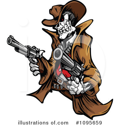 Cowboy Clipart #1095659 by Chromaco