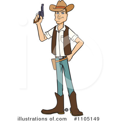 Guns Clipart #1105149 by Cartoon Solutions