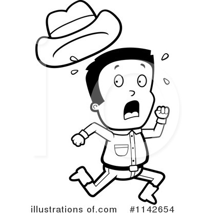 Royalty-Free (RF) Cowboy Clipart Illustration by Cory Thoman - Stock Sample #1142654