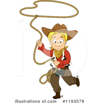 Royalty-Free (RF) Cowboy Clipart Illustration by BNP Design Studio - Stock Sample #1193576