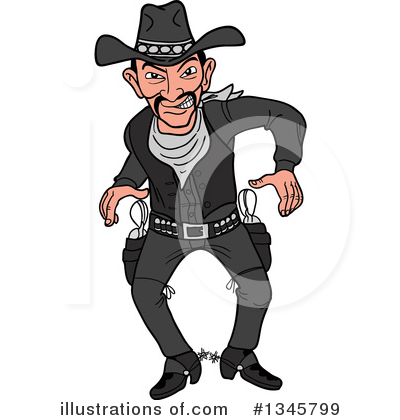 Duel Clipart #1345799 by LaffToon