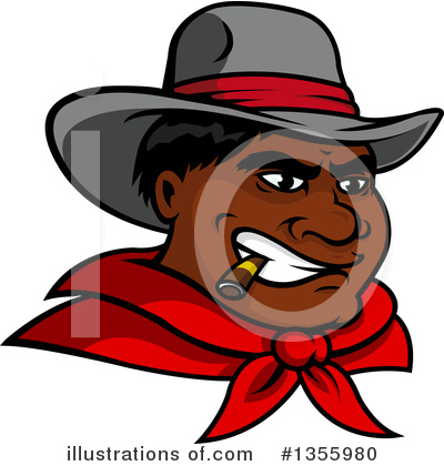 Cowboy Clipart #1355980 by Vector Tradition SM
