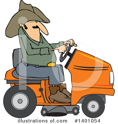 Tractor Clipart #1401054 by djart