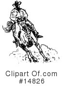 Cowboy Clipart #14826 by Andy Nortnik