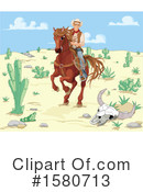 Cowboy Clipart #1580713 by Pushkin