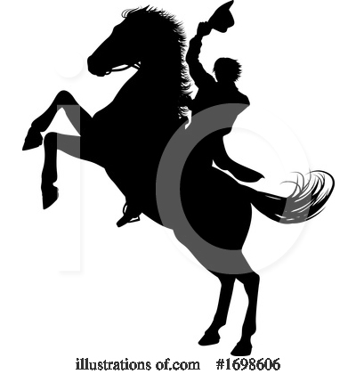 Royalty-Free (RF) Cowboy Clipart Illustration by AtStockIllustration - Stock Sample #1698606