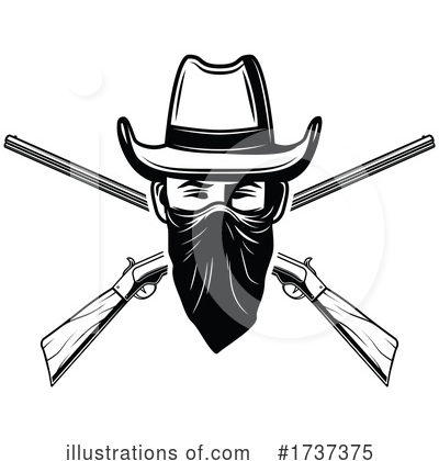 Cowboy Clipart #1737375 by Vector Tradition SM