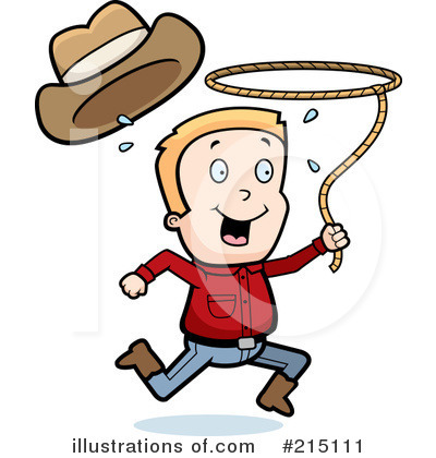 Cowboy Clipart #215111 by Cory Thoman