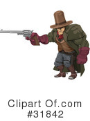 Cowboy Clipart #31842 by AtStockIllustration