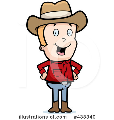 Royalty-Free (RF) Cowboy Clipart Illustration by Cory Thoman - Stock Sample #438340