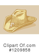 Cowboy Hat Clipart #1209858 by Any Vector