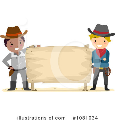 Royalty-Free (RF) Cowboys Clipart Illustration by BNP Design Studio - Stock Sample #1081034
