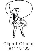 Cowgirl Clipart #1113735 by Prawny Vintage