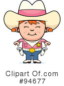 Cowgirl Clipart #94677 by Cory Thoman