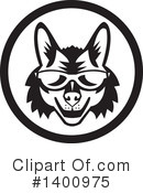 Coyote Clipart #1400975 by patrimonio