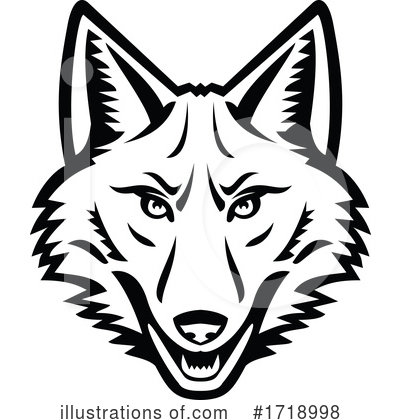 Coyote Clipart #1718998 by patrimonio