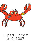 Crab Clipart #1045387 by toonaday