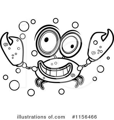 Royalty-Free (RF) Crab Clipart Illustration by Cory Thoman - Stock Sample #1156466
