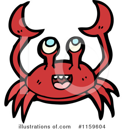 Crab Clipart #1159604 by lineartestpilot