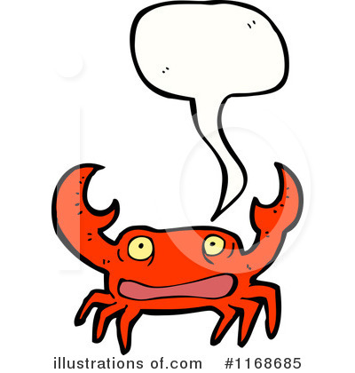 Royalty-Free (RF) Crab Clipart Illustration by lineartestpilot - Stock Sample #1168685