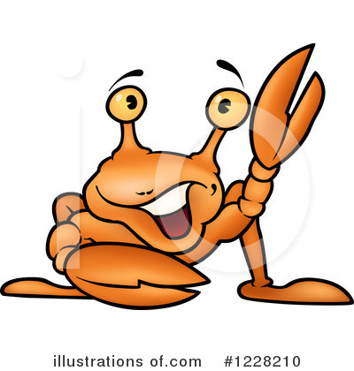 Royalty-Free (RF) Crab Clipart Illustration by dero - Stock Sample #1228210