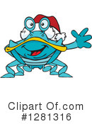 Crab Clipart #1281316 by Dennis Holmes Designs