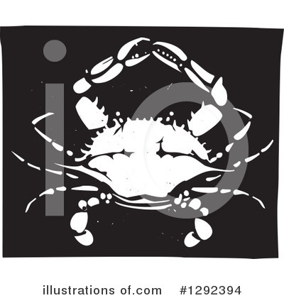 Royalty-Free (RF) Crab Clipart Illustration by xunantunich - Stock Sample #1292394