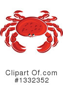 Crab Clipart #1332352 by Vector Tradition SM
