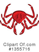 Crab Clipart #1355716 by Vector Tradition SM