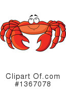 Crab Clipart #1367078 by Vector Tradition SM