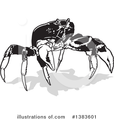 Royalty-Free (RF) Crab Clipart Illustration by dero - Stock Sample #1383601