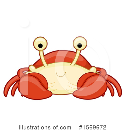Royalty-Free (RF) Crab Clipart Illustration by BNP Design Studio - Stock Sample #1569672
