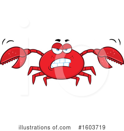 Crab Clipart #1603719 by Hit Toon