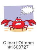 Crab Clipart #1603727 by Hit Toon