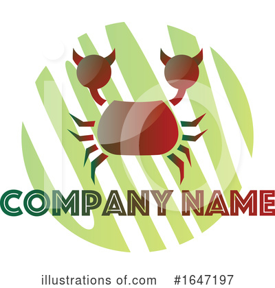 Royalty-Free (RF) Crab Clipart Illustration by Morphart Creations - Stock Sample #1647197