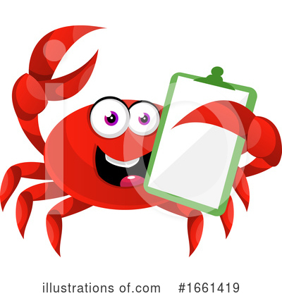 Royalty-Free (RF) Crab Clipart Illustration by Morphart Creations - Stock Sample #1661419