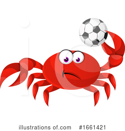 Royalty-Free (RF) Crab Clipart Illustration by Morphart Creations - Stock Sample #1661421