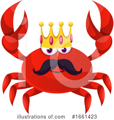 Royalty-Free (RF) Crab Clipart Illustration by Morphart Creations - Stock Sample #1661423