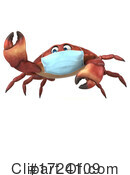 Crab Clipart #1724109 by Julos