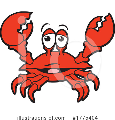 Royalty-Free (RF) Crab Clipart Illustration by Johnny Sajem - Stock Sample #1775404