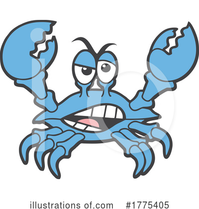 Royalty-Free (RF) Crab Clipart Illustration by Johnny Sajem - Stock Sample #1775405
