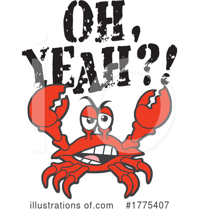 Royalty-Free (RF) Crab Clipart Illustration by Johnny Sajem - Stock Sample #1775407